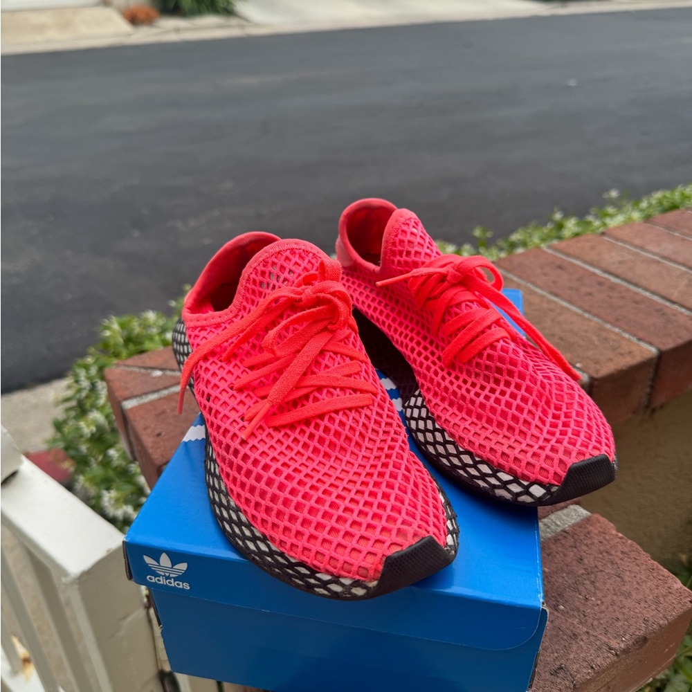 adidas Women's Athletic Shoes - Bright Red